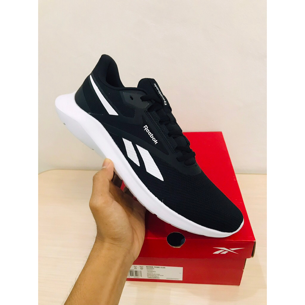 BIG SALE REEBOK PRIME YLITE [100239764] ORIGINAL SEPATU HITAM/FULL BLACK/SEKOLAH/PRIA/RUNNING/LARI/S