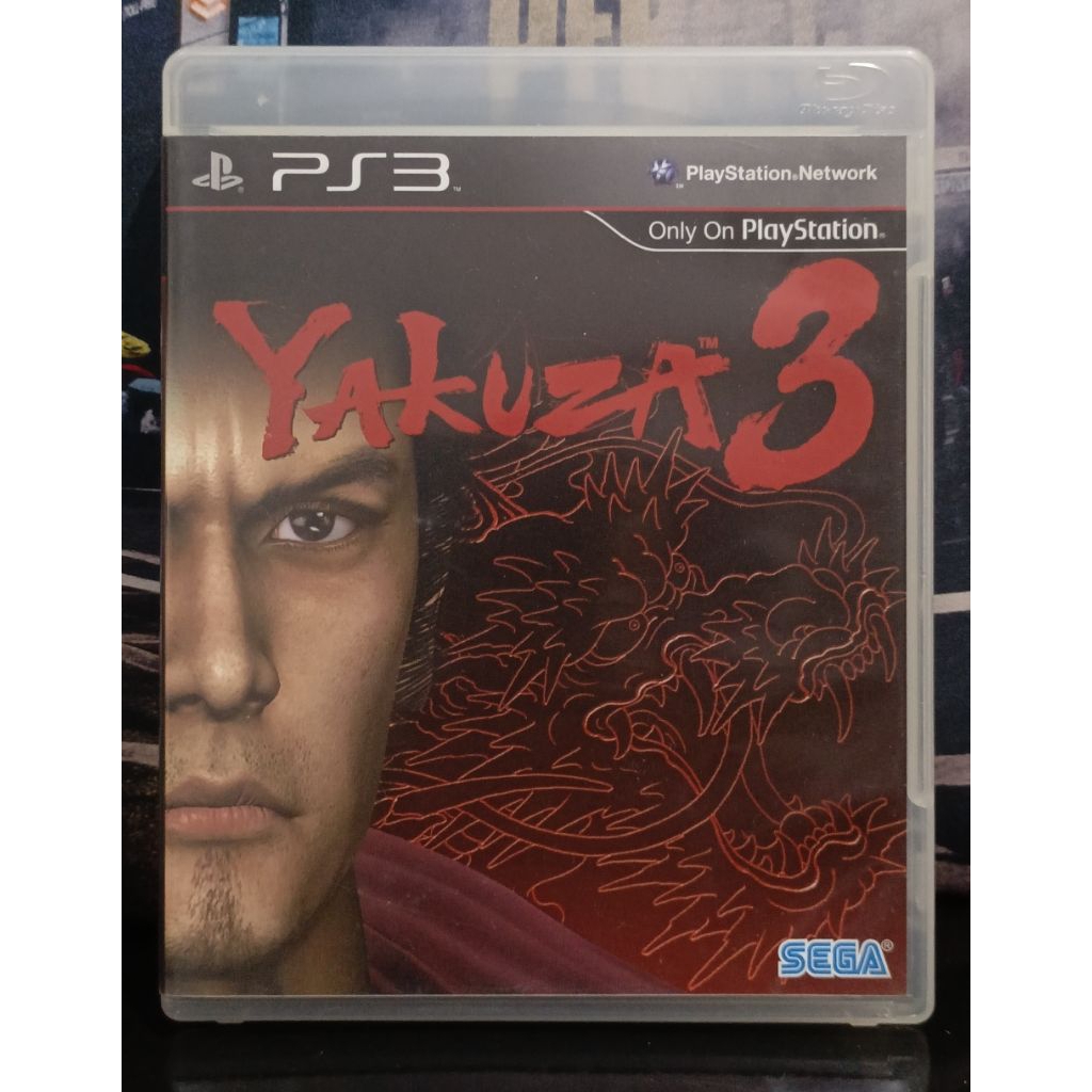 Game Ps3 YAKUZA 3 (2010) game original R3