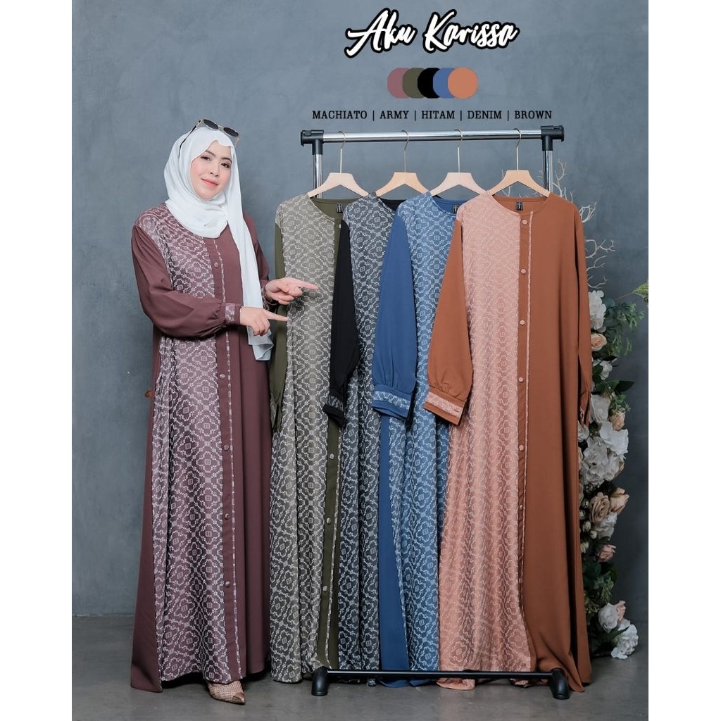 FAHIMAH DRESS AKU KARISSA/ZEVALIA DRESS AKU KARISSA/RIYANTI DRESS ORY AKU KARISSA
