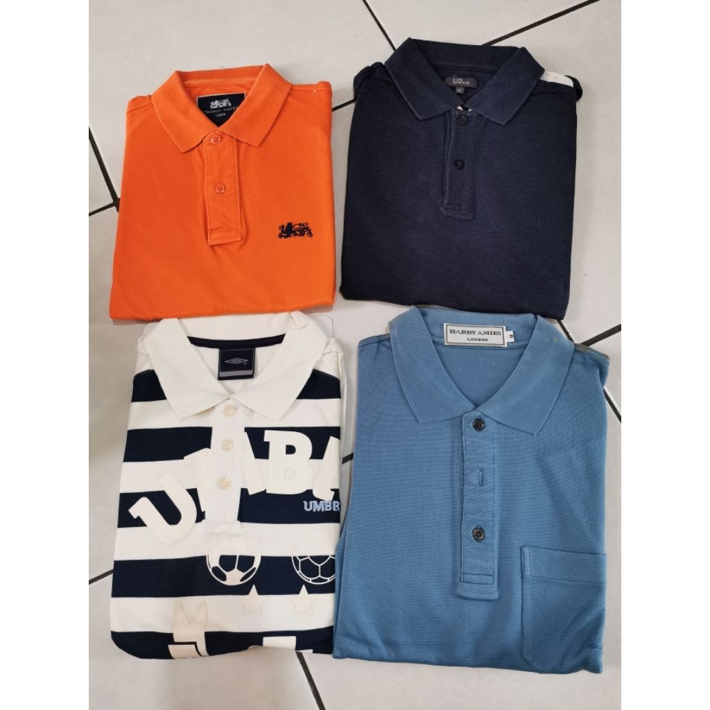 Kaos Polo Kerah ORI G2000 Kappa U2 Thomas Smith Hardy Amies