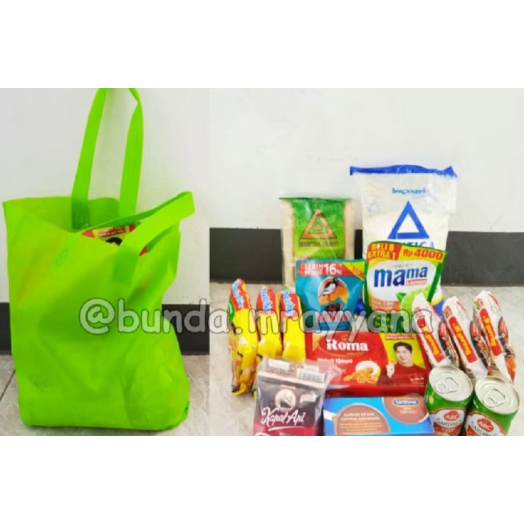 Hampers Lebaran Idul Fitri Lengkap - Sembako dan Kue Lebaran