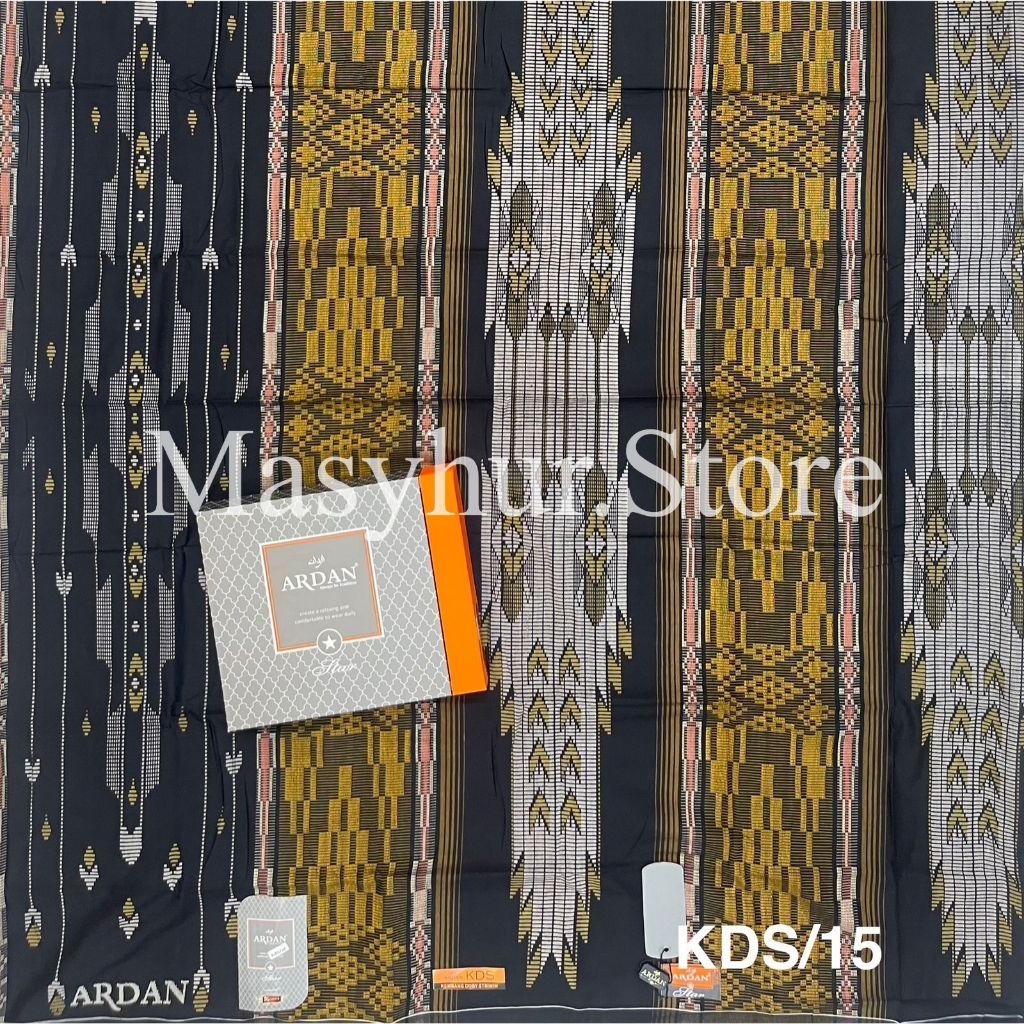 Sarung ARDAN STAR KDS // Sarung ARDAN STAR KEMBANG DOBBY STRIMIN // Sarung ARDAN MURAH