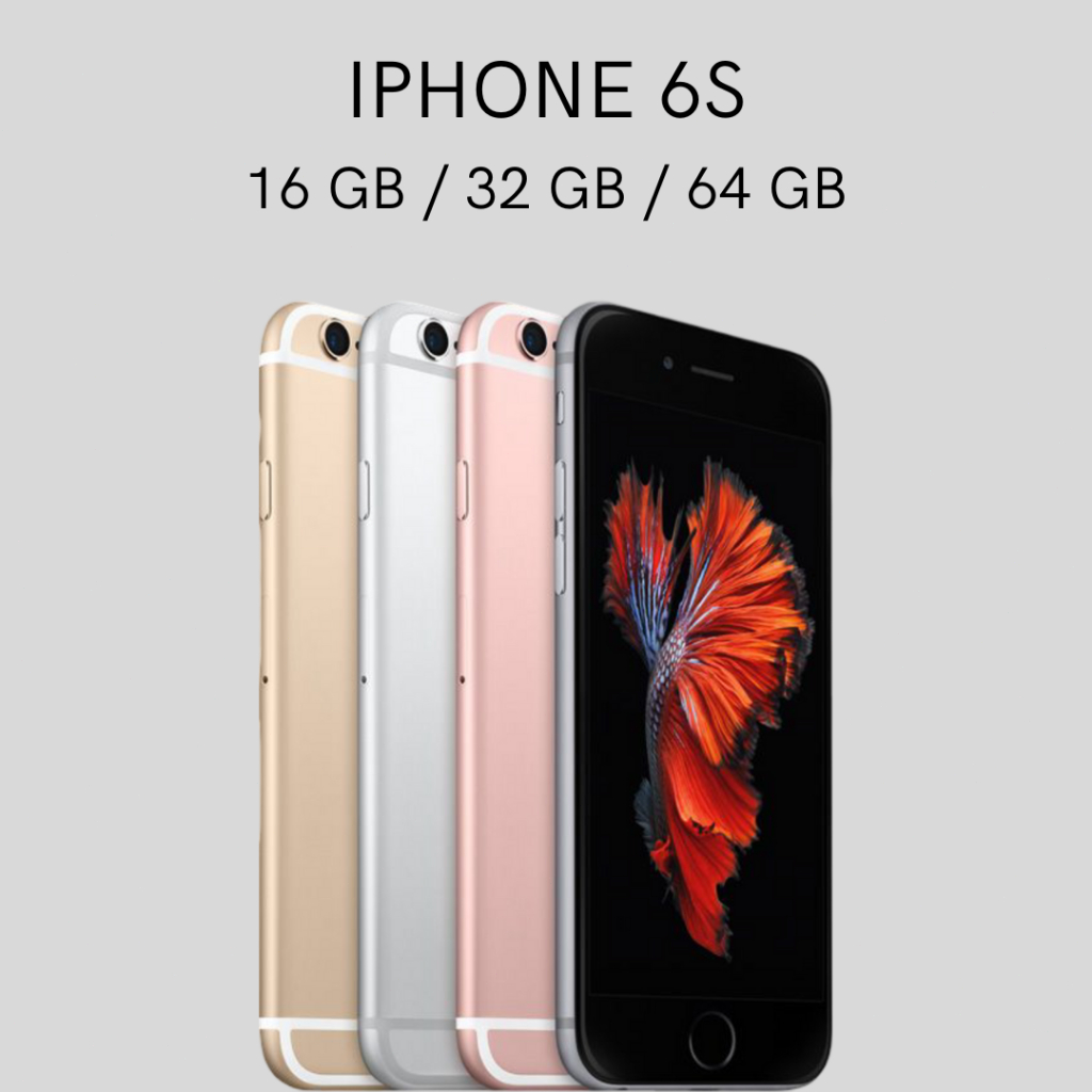 iPhone 6S Kamera Jernih 16 GB  | 32 GB |  64 GB  |  Second Retina HD Layar 4.7  |  Wifi Only