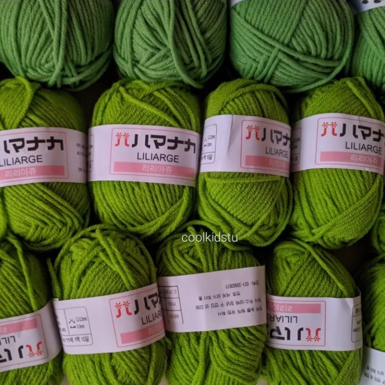 benang rajut milk cotton yarn