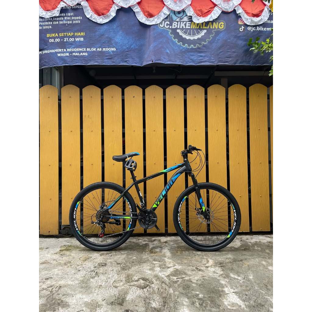 Sepeda Gunung Velion 26" Steel 3x7 Speed
