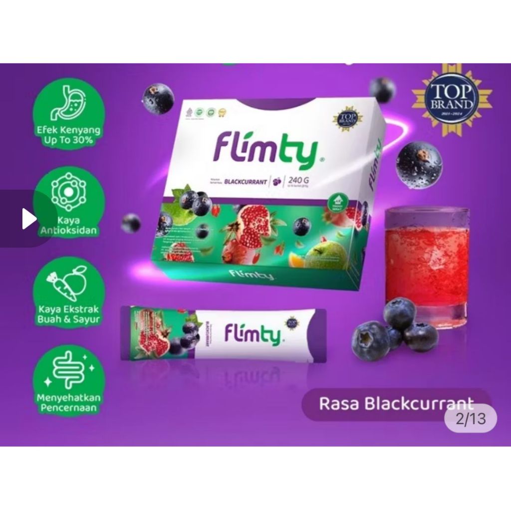 FLIMTY FIBER MANGO 16 SACHET #BANGKINANG