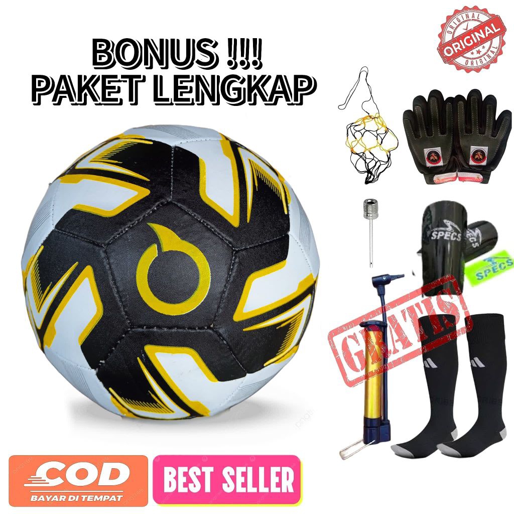 Bola sepak murah/Bola sepak bola/Bola sepak size 5/nomor 5//Bola sepak ORTUSEIGHT HURICANE
