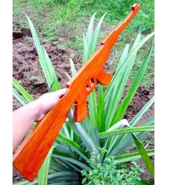 SENAPAN KAYU - SENAPAN AK47 - SENAPAN AK -47 KAYU - SENAPAN MAINAN - SENAPAN KAYU MAINAN - MAINAN AN