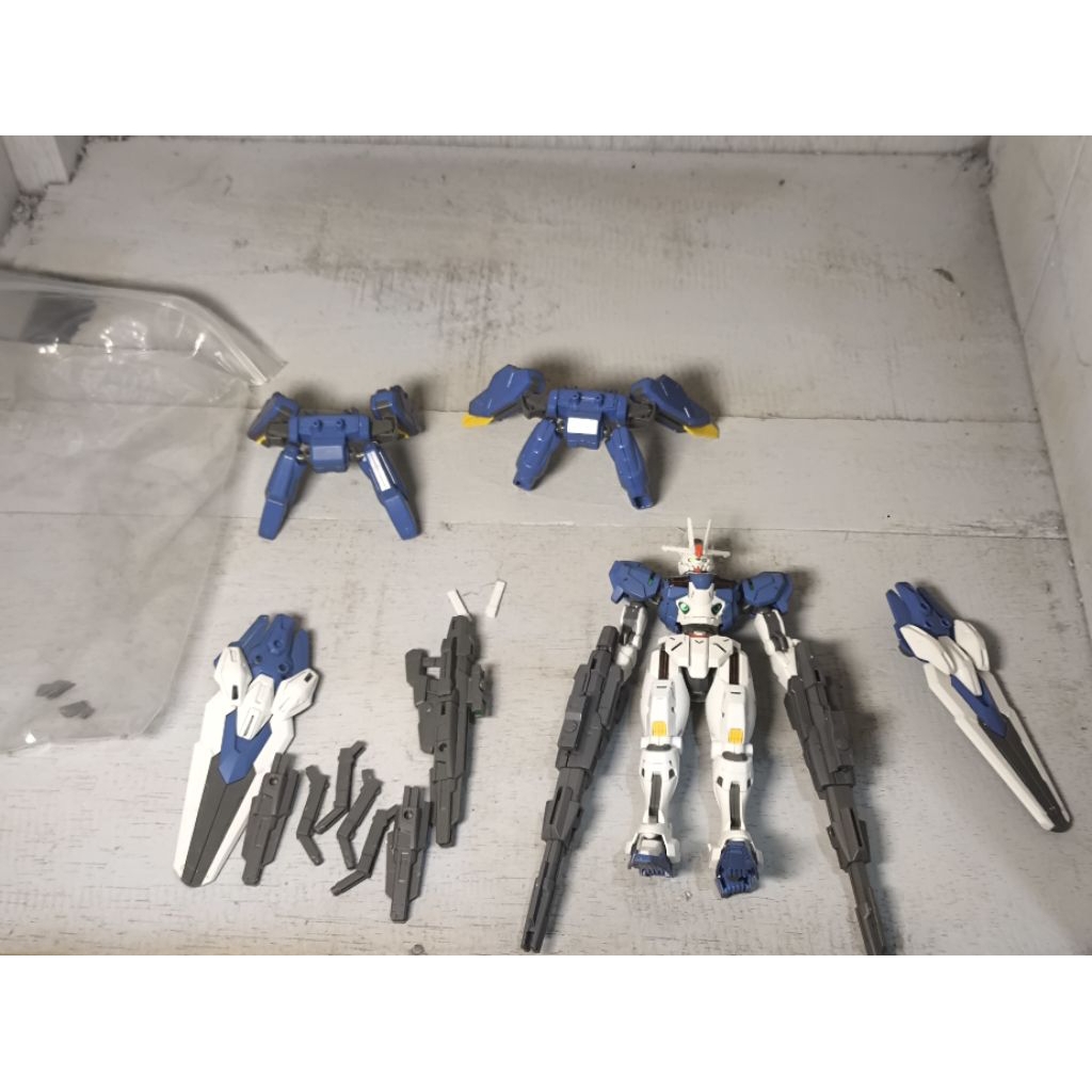 hg aerial rebuild bandai + acc weapon daban wyswyg