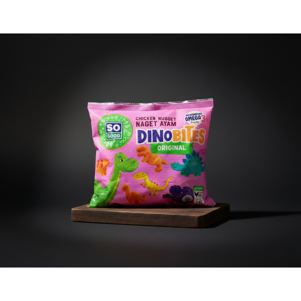 SO GOOD Chicken Nugget Dinobites Renyah Luar Lembut Dalam Bentuk Dinosaurus