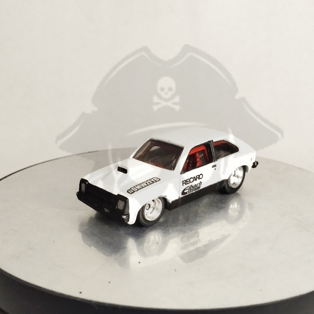 DIECAST HOTWHEELS REAL CARS LOOSE CHEVY CHEVETTE CUSTOM, HOTWHEELS CUSTOM BAN KARET