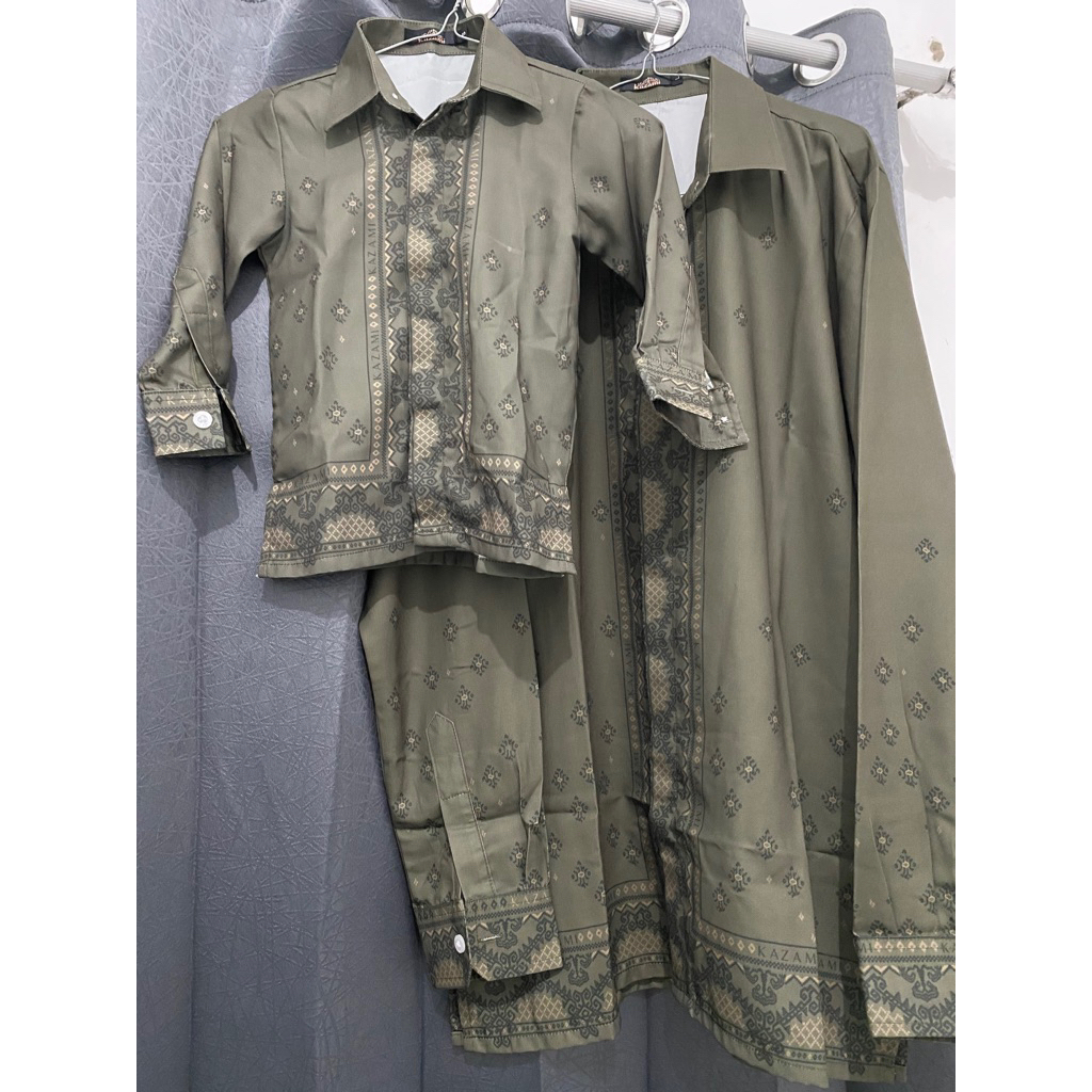 Preloved Kemeja Ayah dan anak KAZAMI