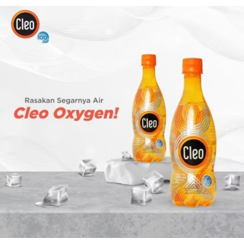 Cleo Oxygen 24 botol/ Air Minum Oksigen / Exp Oktober 2026