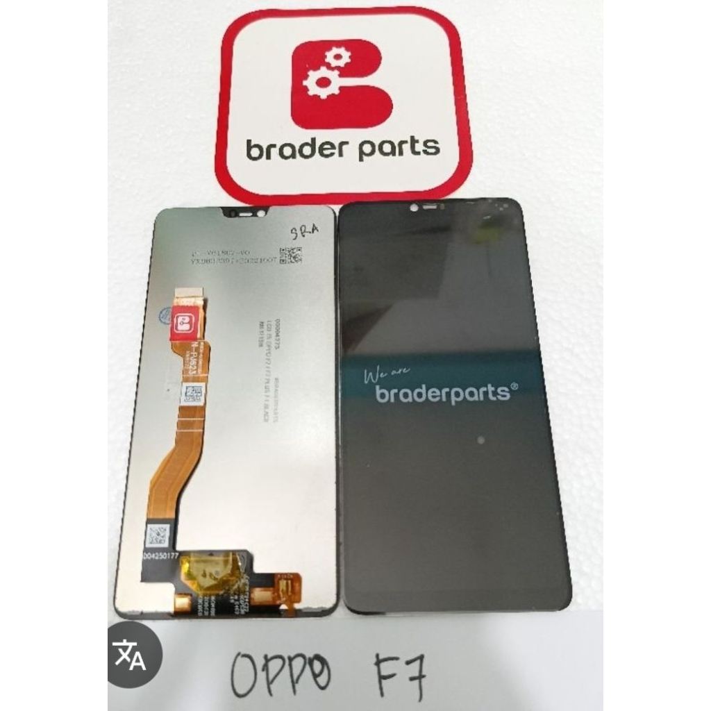 LCD handphone rusak bekas oppo f7 ada 3 pcs