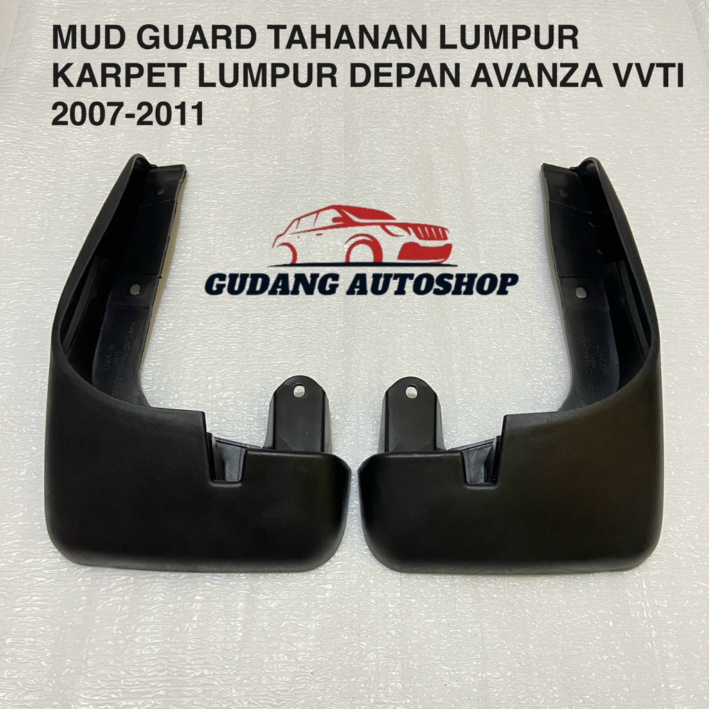 MUD GUARD TAHANAN LUMPUR KARPET LUMPUR DEPAN AVANZA VVTI 2007-2011