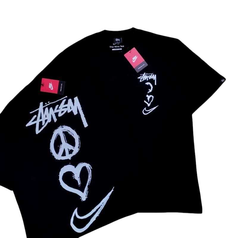 Stussy x Nike Love And Peace Love Chaos Premium T-Shirt