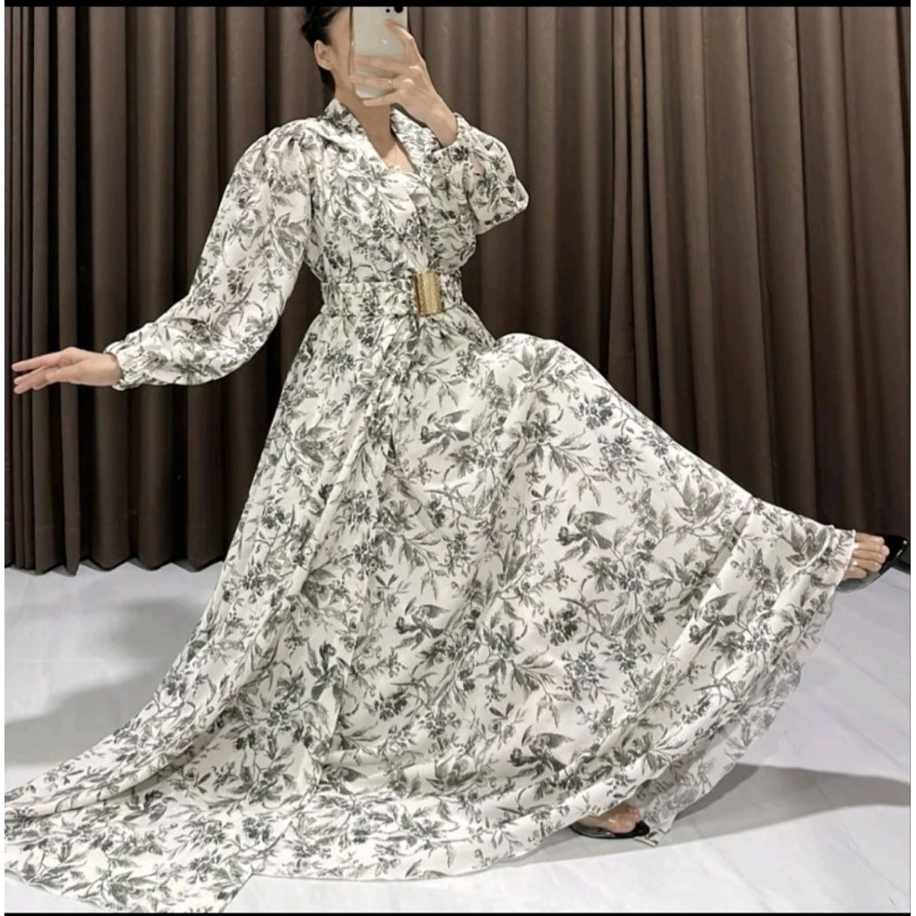 3IN1 LONGDRESS/GAUN/GAMIS by LuceyBrand ORI