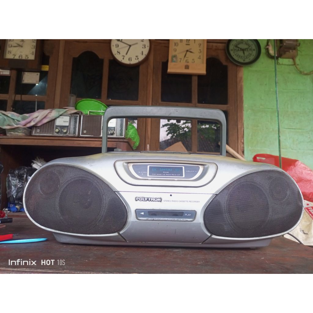 Radio tape kompo Polytron