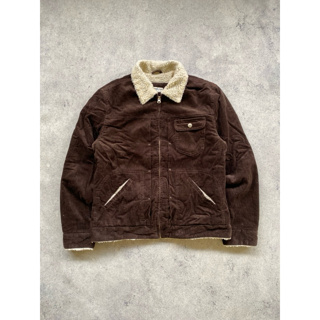 Jacket Vintage Corduroy Coklat Brown