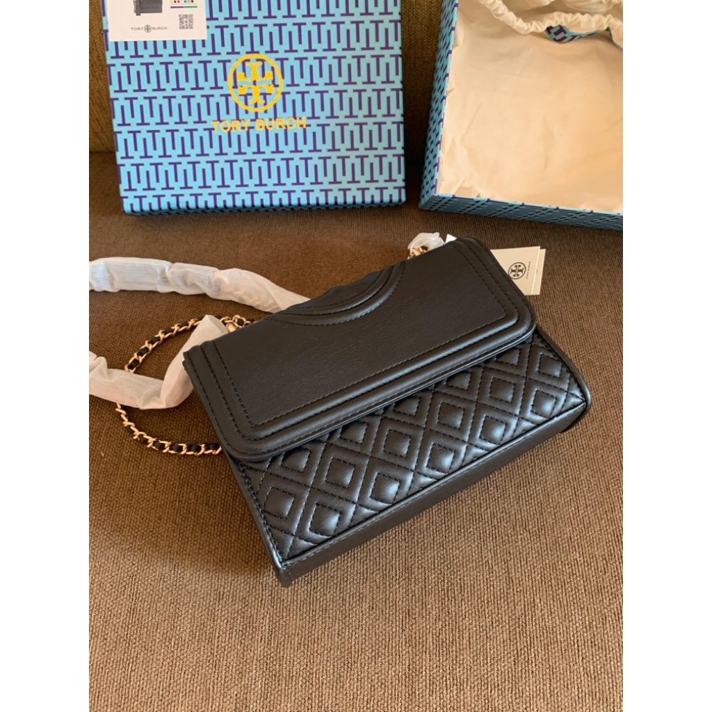 Tory Burch Black Sling Bag Tas Selempang Hitam Never Use Preloved