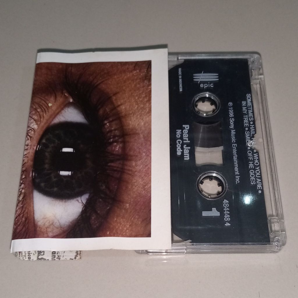 Kaset Pearl Jam - No Code