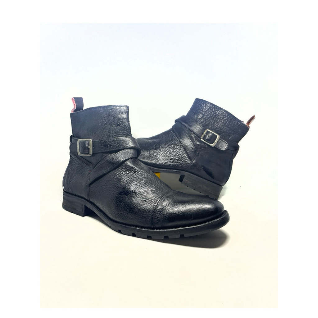 Sepatu Tommy Hilfiger Carlos Fashion Boots Size 44 Made Portugal