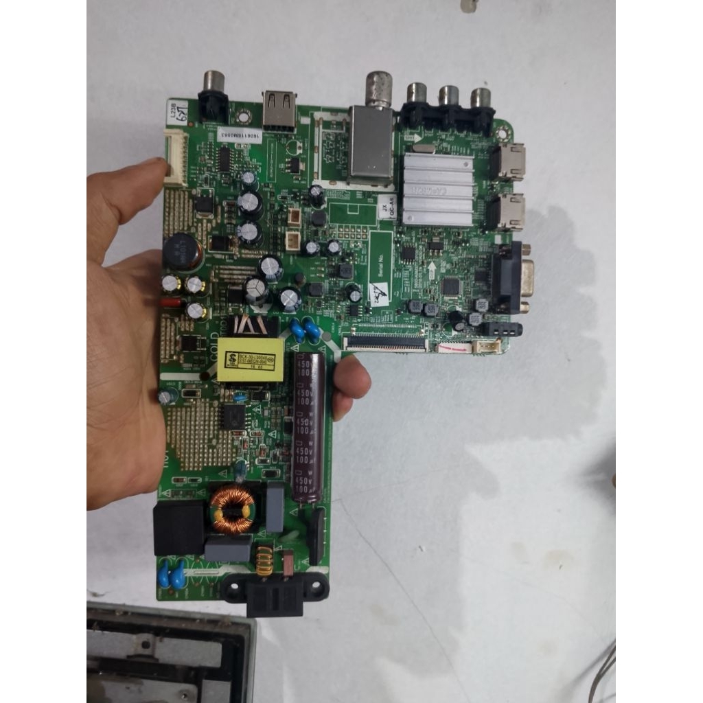 MB MAINBOARD TV LED PANASONIC TH-32D306G - MB TV PANASONIC TH-32D306G - MESIN TV PANASONIC TH-32D306