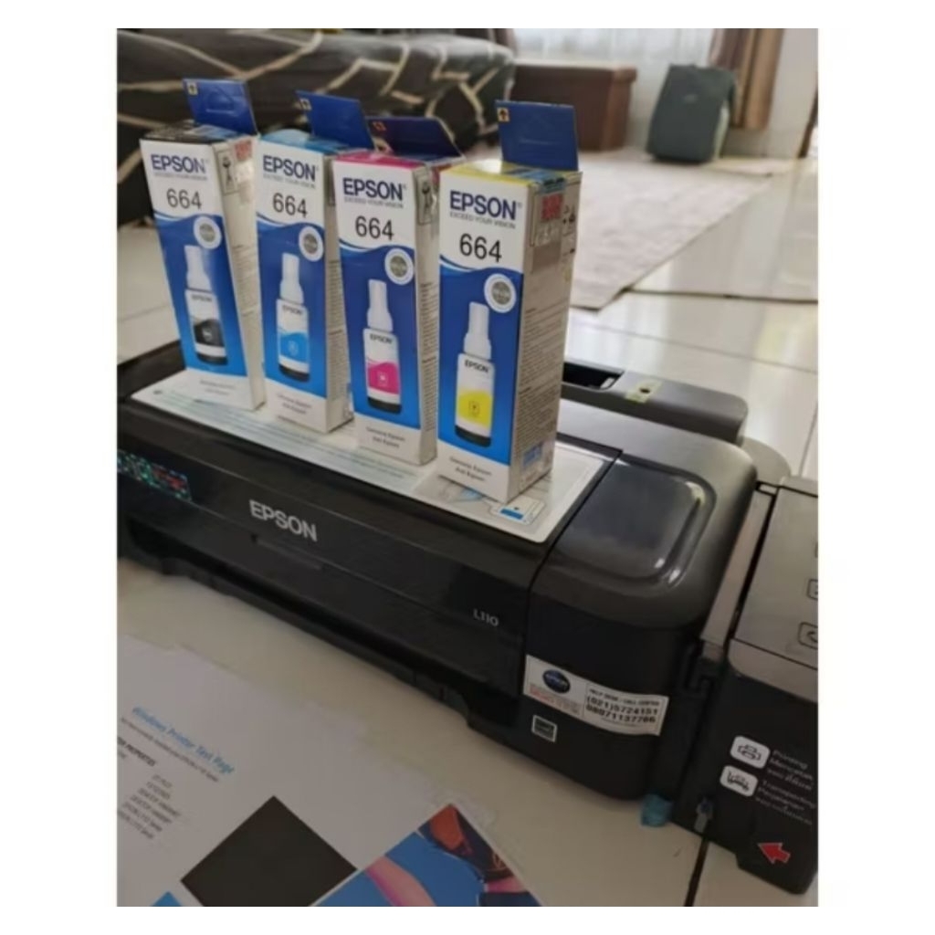 Printer Epson L120 bekas second normal