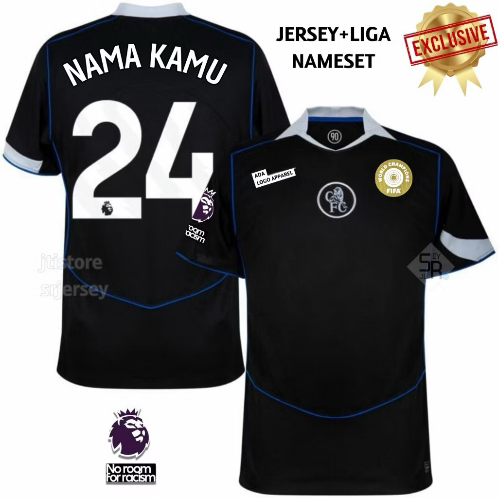 Jersey Chelsea Third 2025 2026 - Jersey Chelsea 3RD Grade Original