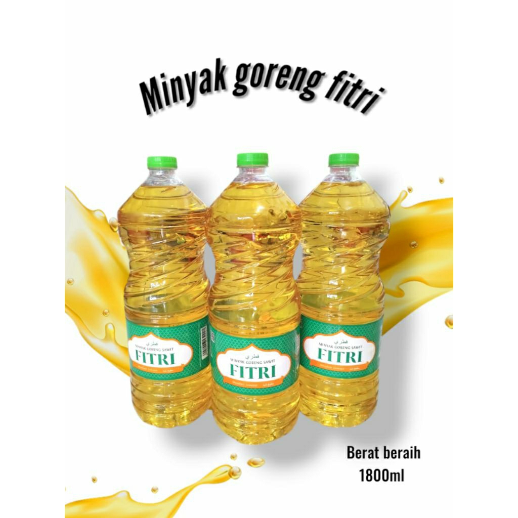 Minyak Goreng Fitri 200ml 400ml 800ml 1800ml  Ekonomis, Praktis, Higienis