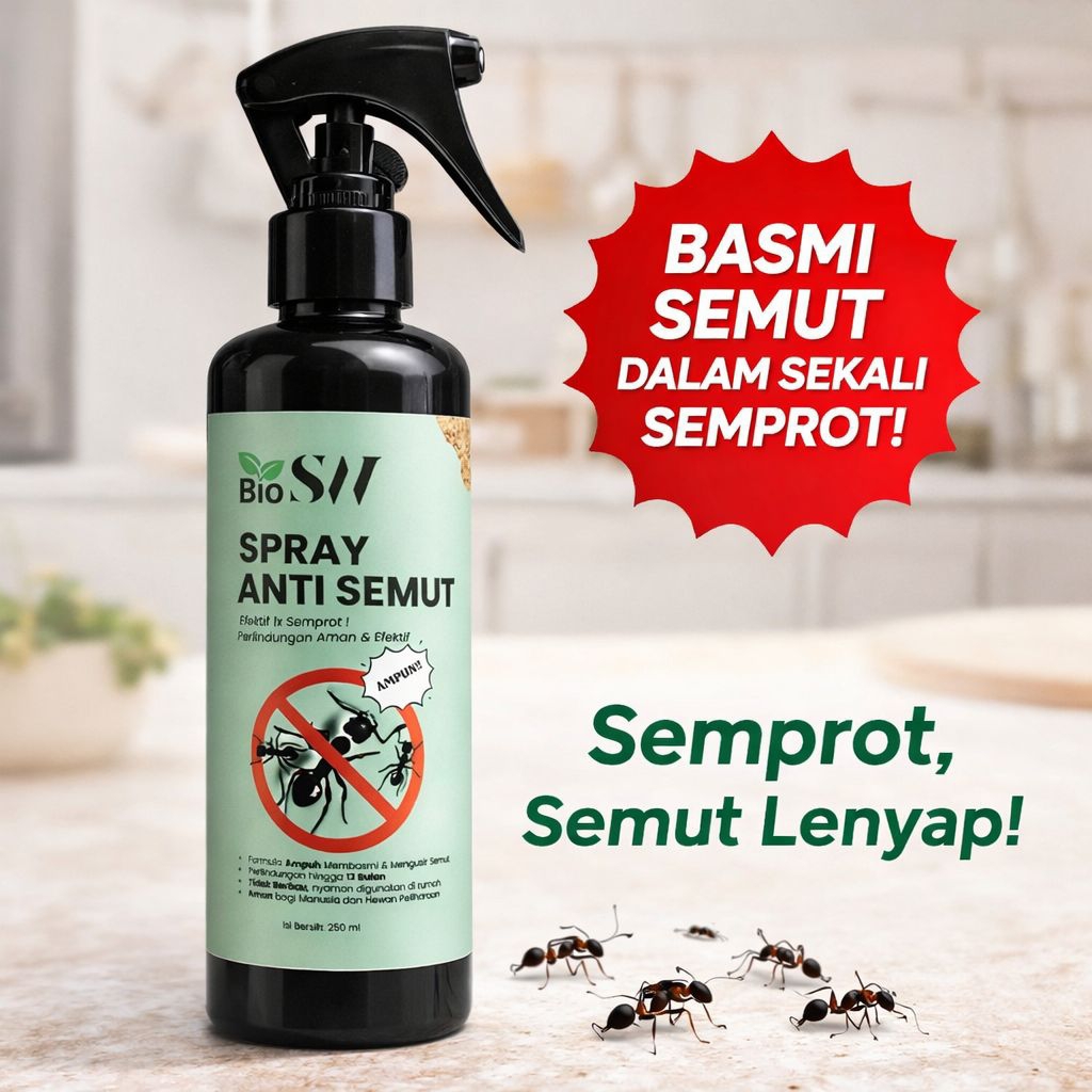 PEMBASMI SEMUT RUMAH | Semut Merah Regent Rangrang 250ml Anti Semut Spray