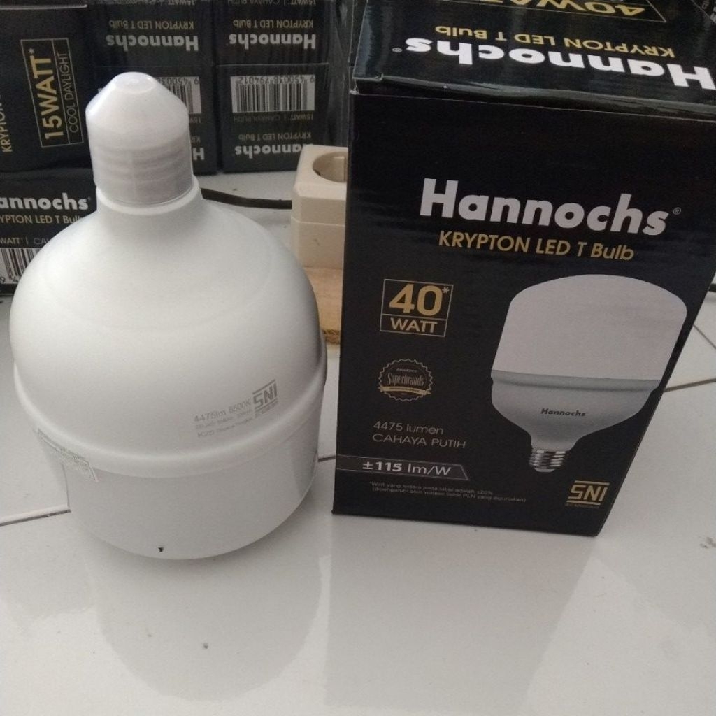 hannochs krypton LED T bulb 40 waat