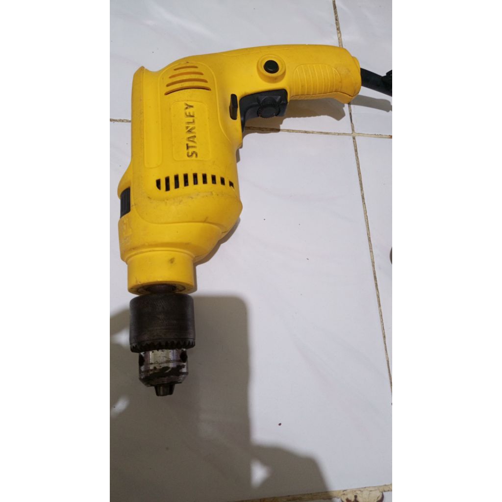 MESIN BOR 13MM BETON BESI KAYU STANLEY ADA SETELAN KIRI KANAN SECOND