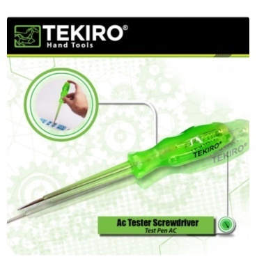 TEKIRO TestPen AC Tespen AC / Obeng Tespen Ac Tester Pen Tespen listrik