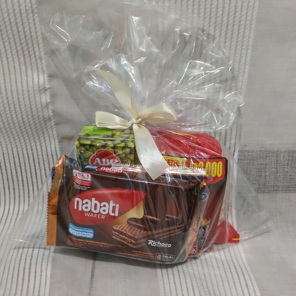 Paket Sembako/Jajan Tahlil, Syukuran, Jumat Berkah bungkus PLASTIK