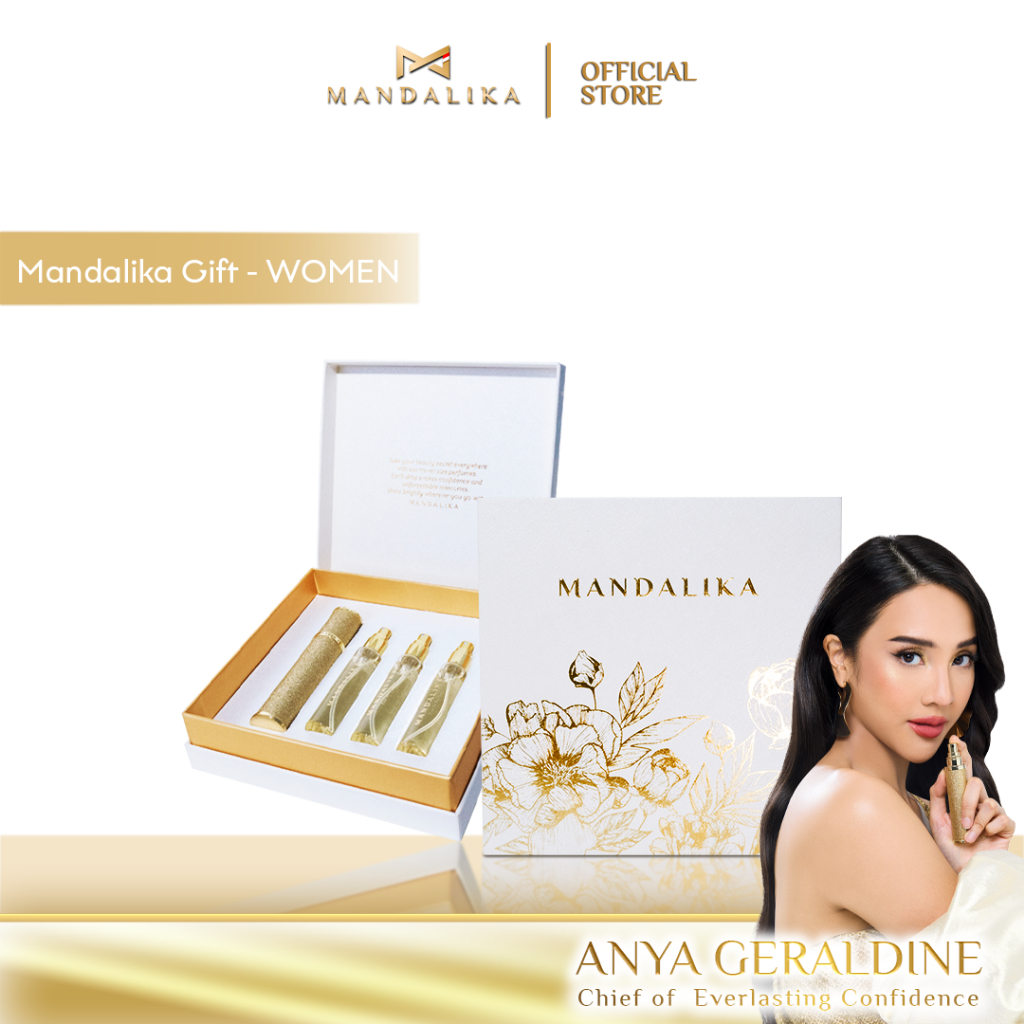 Mandalika Gift Set Women Edition - 4 parfum 15ml