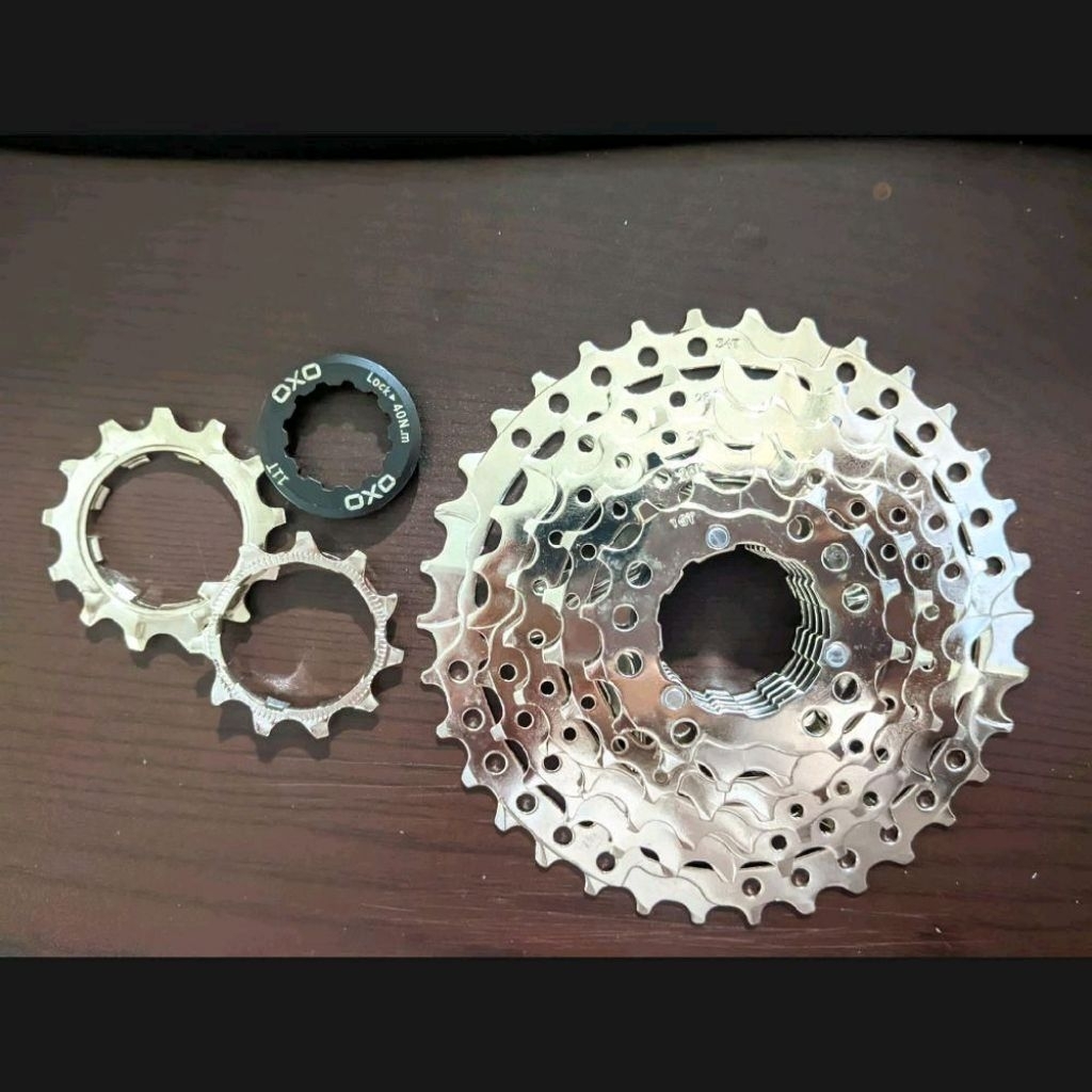 Sprocket Oxo 7 Speed 34T 11-34T Sloop Cassete