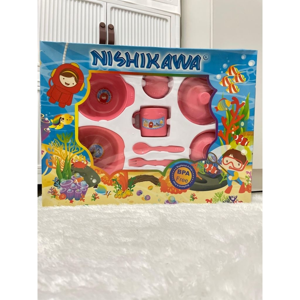 Nishikawa Peralatan Makan Bayi Set