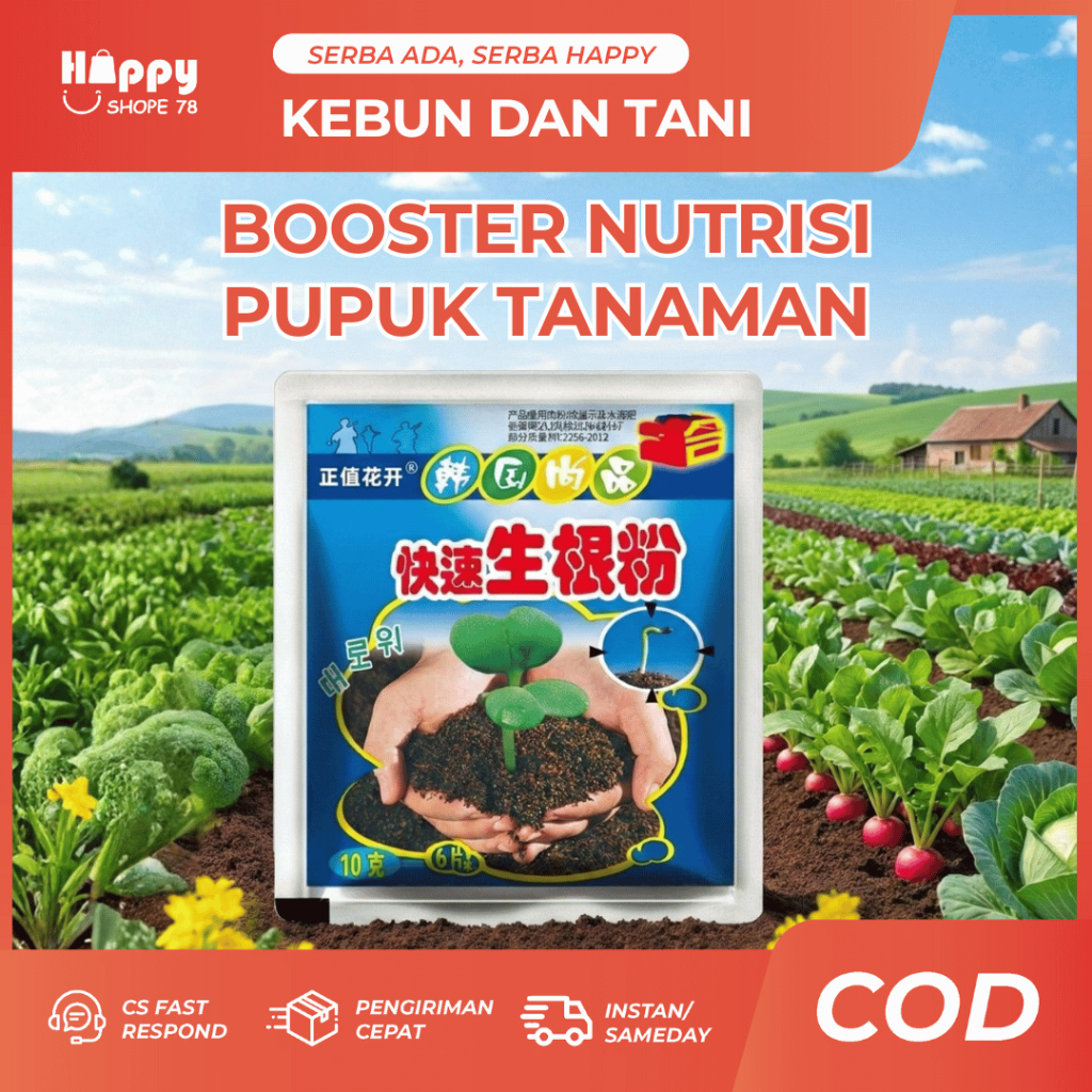 Root Booster Obat Akar Penumbuh Nutrisi Hormon Akar Tanaman Pupuk