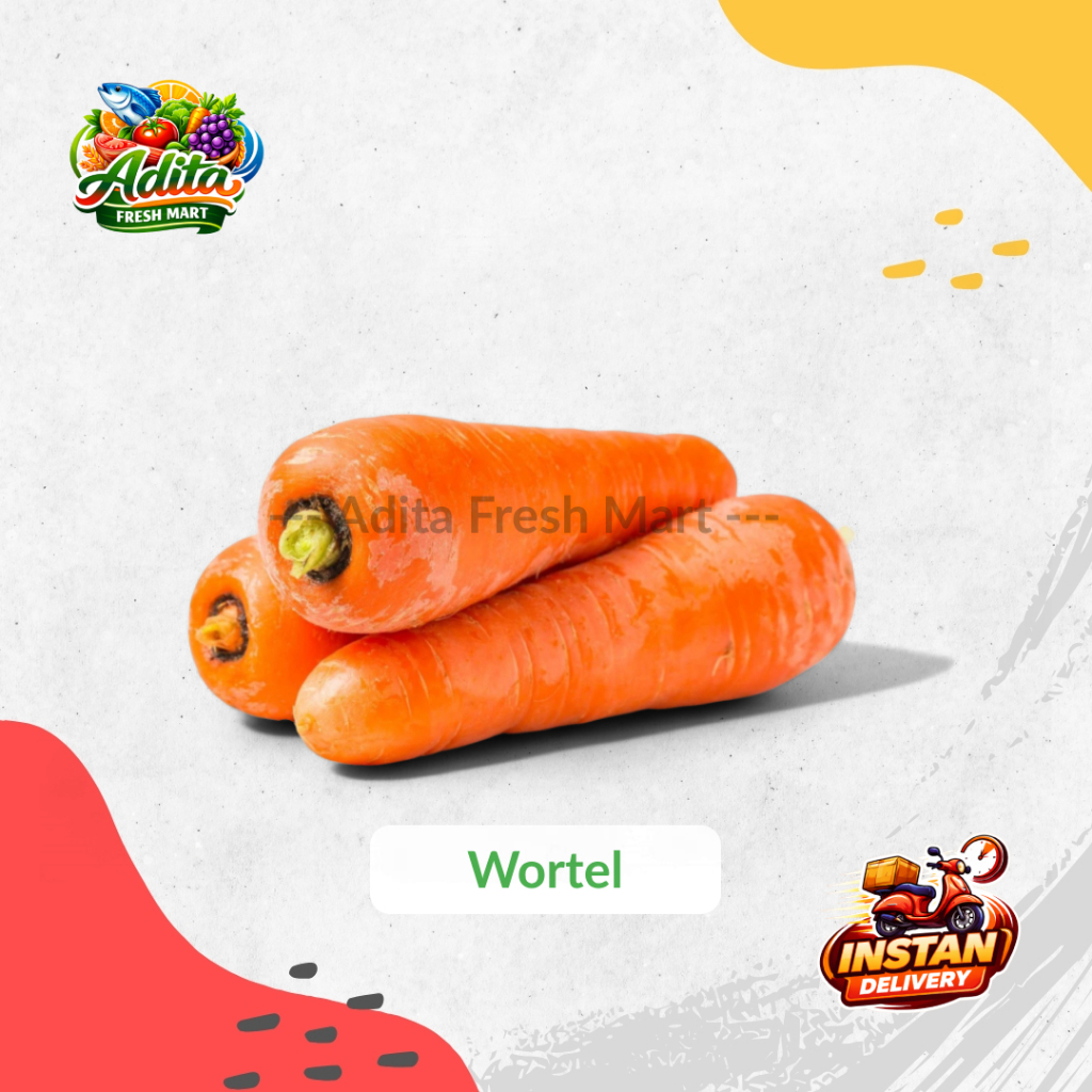 Buah Wortel Segar | Wortel Fresh