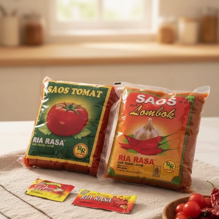 Saos Pedas Ria Rasa 450gr cocok untuk gorengan bakso pentol