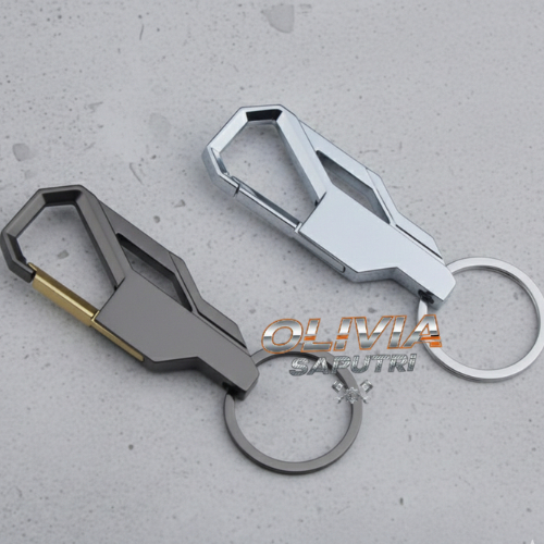 Gantungan Bandul Kunci Motor Mobil Logam Remote Motor Logam Paduan Kreatif