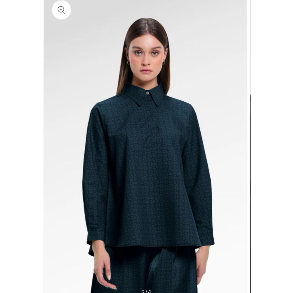 Monogram Polo Shirt Benang Jarum