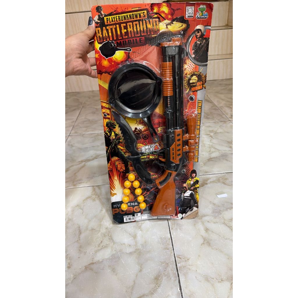 Mainan Anak Pistolan Senapan PUBG OCT 8269 Set Lengkap Petualang Battle Round DT 4778 4778 Termurah 