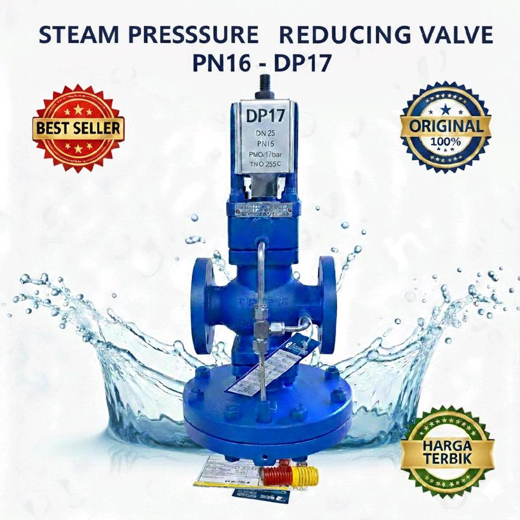 Steam Pressure Reducing Valve 3'' Flange PN16 / Steam PRV DN-80 3'' Inchi PN16 Flange
