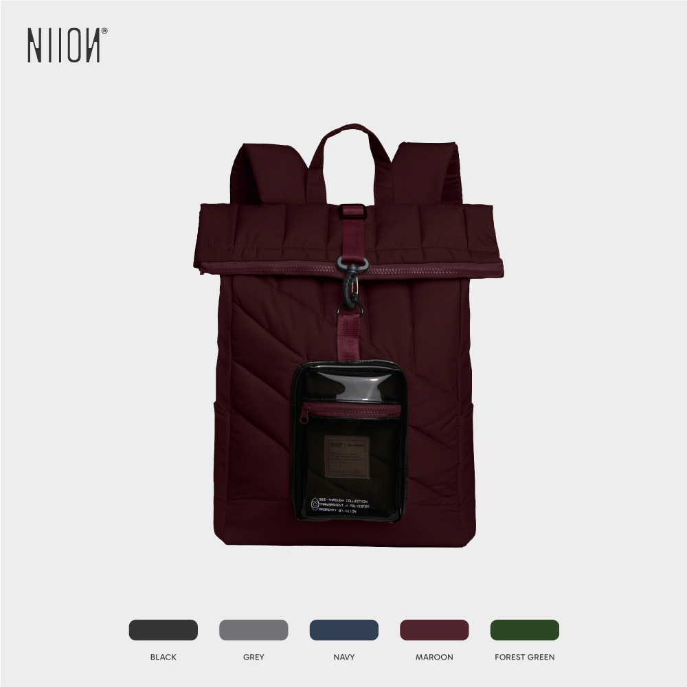 Niion Kaira New Color Backpack / Tas Ransel Laptop 15inch Wanita Pria