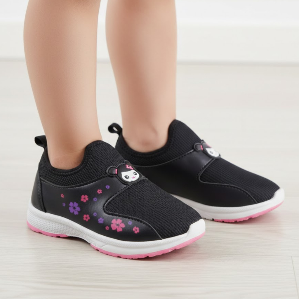 SEPATU SEKOLAH ANAK SNEAKERS SANTICA NAGATA