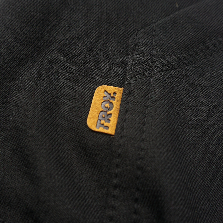 Troy Company Zipper Hoodie Black Fallplane - Hoodie Zipper Hoodie Hitam ZHD 3323