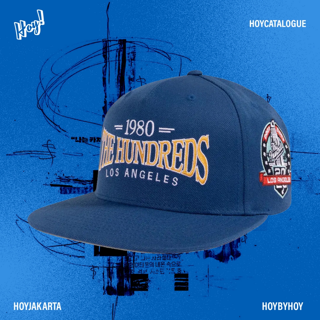 Topi Varsity Los Angels Snapback Blue