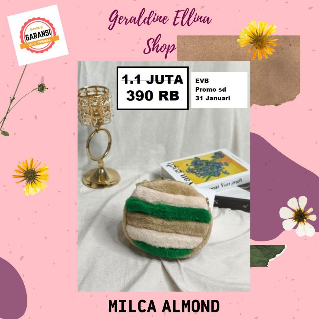 Tas mini bag wanita EVB sale original store seri MILCA